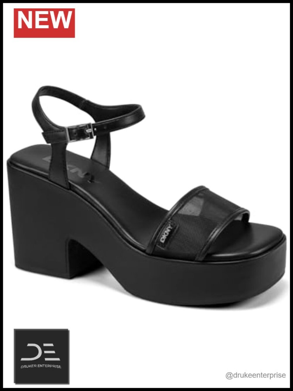 DKNY Mavelle Platform Sandal Heeled Sandals Women's Shoes